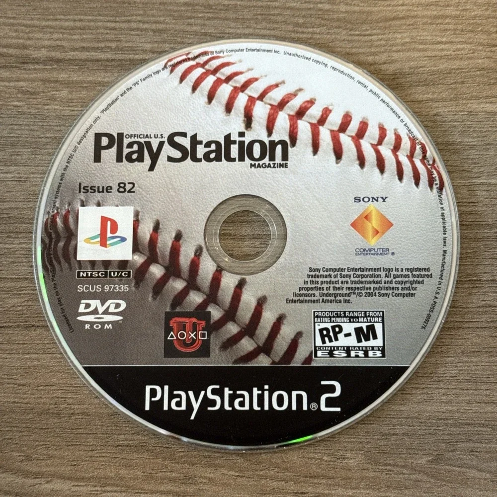 Official PlayStation Magazine Issue 82 Demo (PS2) Disc Only Tested‎